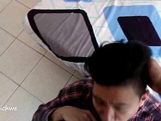 he says, give me a rich blowjob in hd