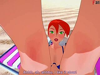 Yae Miko Bikini Beach Sex in POV Fantasy