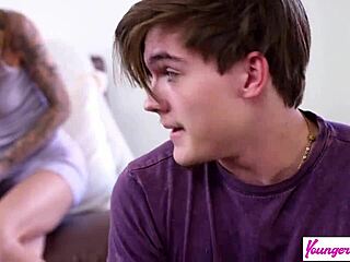 Stepmom Kendra Cole Caught Me in a Wild Vacuum Moment