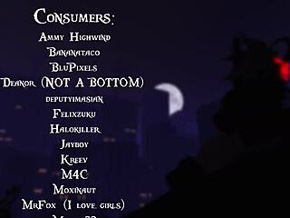 Tied Femboy Dominated By Big Cock In Hentai