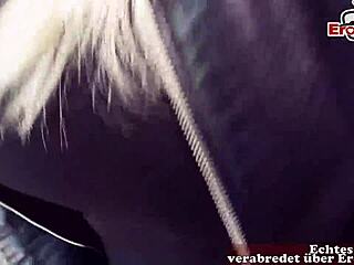 i’m just a chubby girl showing tits and banging outdoor without condom pov