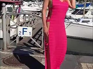 i'm flashing my slutty milf body for interracial fun, oops