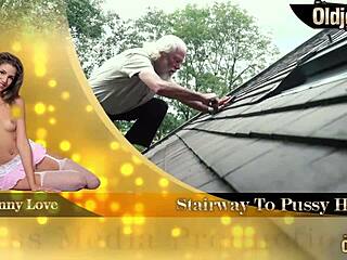 Can 18 Yr Old Handle Grandpa's Wild Fucking and Swallow?