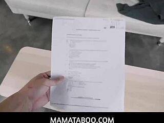 Mamataboo Busty Brunette Stepmom Blowjobs Stepson In Roleplay