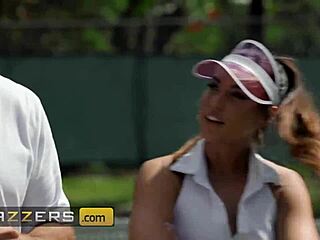 Who wins the tennis instructor's cock, Phoenix Marie or Kelsi Monroe?