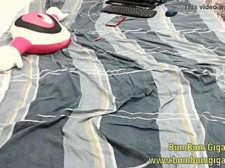 Married Slut Strips And Cums With Online Boy