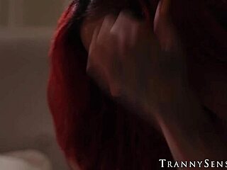 Hey, watch Rubi Maxim ride BBC in wild tranny action!