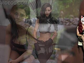 in steps of debauchery 46, she's roleplaying in see-through stockings