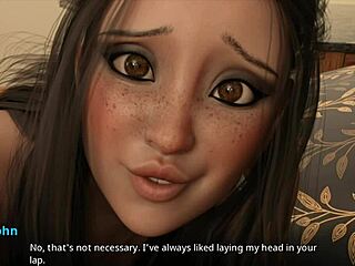 Racheal Doesn't Mind Seeing John's Big Cock