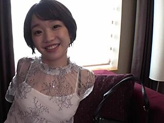 hey, check this hot Japanese amateur JD riding to orgasm on cam