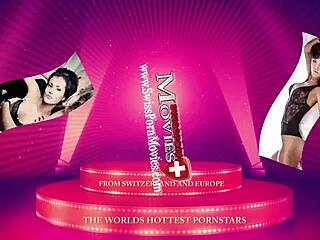 Blonde teen 18+ inserts vegetable and cock into her pussy for hardcore facial