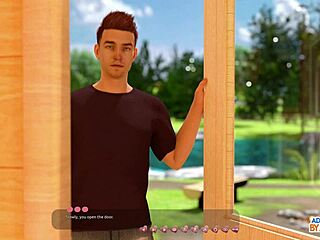 Naomi says, 'Here's your naked morning surprise!'