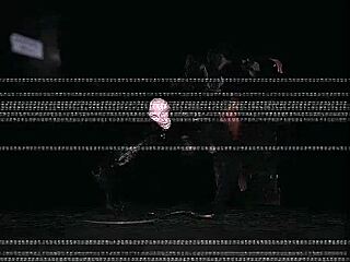 night with a nightmare - monster sex, big cock in ass