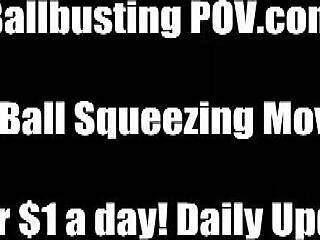 Your pathetic little 18+ balls face humiliation in femdom bdsm ball kicking. Big trouble awaits.