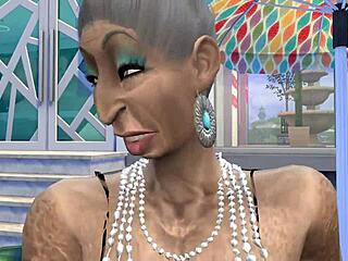 Granny Treat 2 - When The Cuckolds Are Away The Old Tarts Will Play - Sims 4