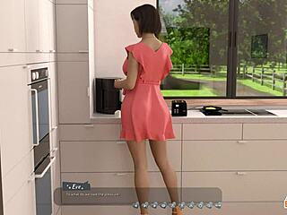 Naomi says, 'Here's your naked morning surprise!'