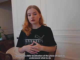 Master Slams Tight Teen Student Hard on Squeaky Bed Frame