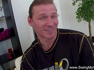 Wife Turns Pornstar at Wild Wedding Group Scene