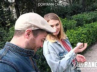 Blonde Hooked on Anal in Park, Then Ass Pounded!