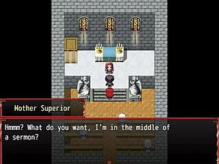 3D porn game with cute ghost girl and harem