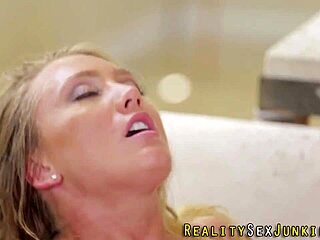 REAL PORNSTAR GETS DP FACIAL WITH MONSTER COCK