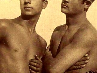 Vintage Victorian homosexuals engage in bold erotic encounters from the past