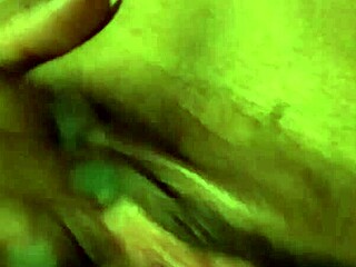 Latina squirts with big dildo orgasm.