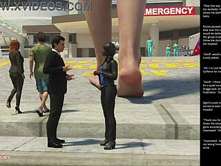 Big apple small gesture episode 18 in 3d cartoon sex