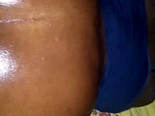 The big wet and oiled scene leads to creamy backshots in this intense encounter.