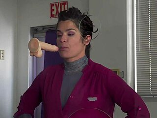 hey, wanna suck that dildo like a pro?