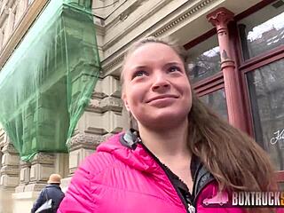 Shy beauty anita bellini tries public fucking for the first time