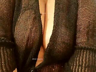 Asian Girl Shows Big Boobs Excitingly!