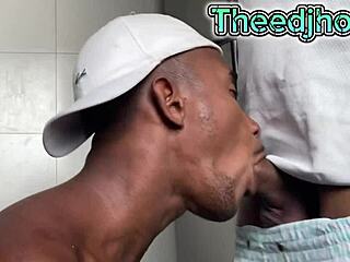 Work friends in amateur gay sex. Deepthroating monster cocks and doggystyle.