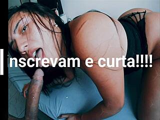 footfetish teen 18+ gives footjob and rides cock