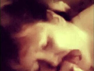 amateur worships big cock with licking sucking and facial cumshot