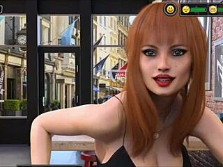 Big Boobs Redhead Milf Teases With Anal Play