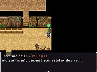 Tanned Girl Natsuki Enjoys Massive Tits Covered in Cum During Hentai Game Episode 13