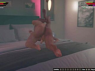 i watched ethan fight slutania naked, rough wrestling turning into assfucking and blowjob