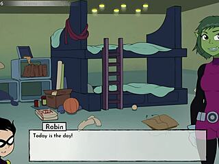 Teen Raven goes on date in 18Titans hentai