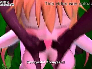 Maid Tohru in Monster Hentai Encounter