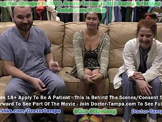 Doctor Tampa walks in on fully naked Angel Santana to give a second opinion at Doctor Stacy Shepard's request.