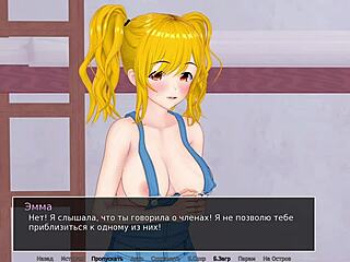 In this 3D porn, the HS tutor gives handjob and cumshot to the milf with kissing and nipple play