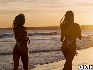 vixen bffs ashby and bella spark wild threesome