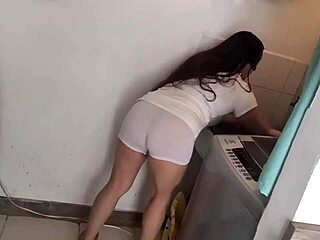 valery the kitchen slut craves cock and cum!