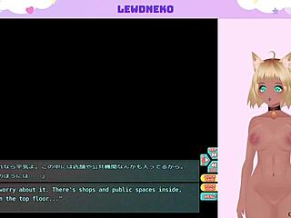 Vtuber Lewdneko Plays Go Go Nippon and Masturbates with Toys to Orgasm Part 4