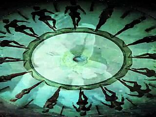 Intense vintage lesbian muff diving on hairy pussy