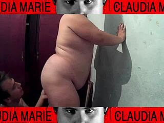 Tasting curvy Spanish woman's pussy fluids in horny fetish sex