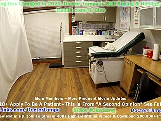 Doctor Tampa walks in on fully naked Angel Santana to give a second opinion at Doctor Stacy Shepard's request.