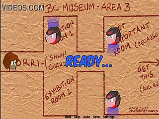 Sexy Ninja Girl Licks Pussy In Big City