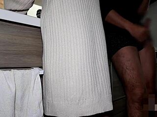 I searched for sex friends but got creampied by affair partner, Japanese housewife.